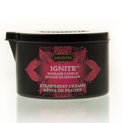 KAMASUTRA - BOUGIE DE MASSAGE FRAISE RÊVES 170 GR -
