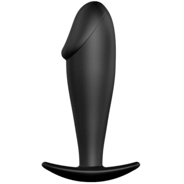 PRETTY LOVE - PLUG ANAL FORME DE PÉNIS EN SILICONE NOIR -