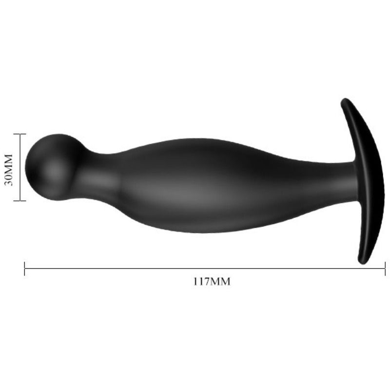 PRETTY LOVE - PLUG ANAL EN SILICONE E 11.7 CM NOIR - – Image 4