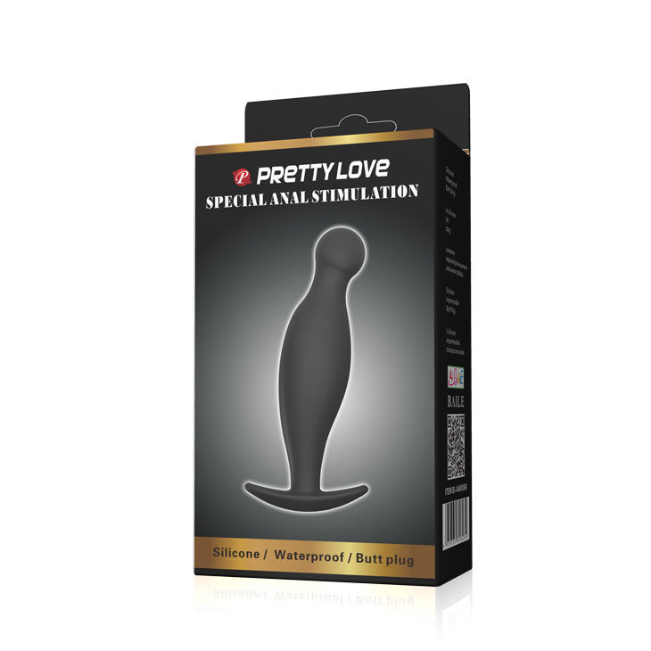PRETTY LOVE - PLUG ANAL EN SILICONE E 11.7 CM NOIR - – Image 5