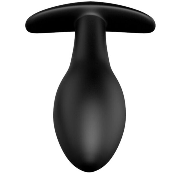 PRETTY LOVE - PLUG ANAL FORME DANCRE SILICONE 12 MODES DE VIBRATION NOIR - – Image 6
