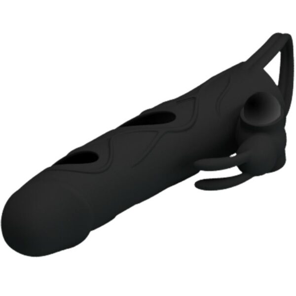 PRETTY LOVE - HOUSSE EN SILICONE AVEC VIBRATION 14 CM 1.0 - – Image 3