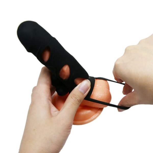 PRETTY LOVE - HOUSSE EN SILICONE AVEC VIBRATION 14 CM 1.0 - – Image 5