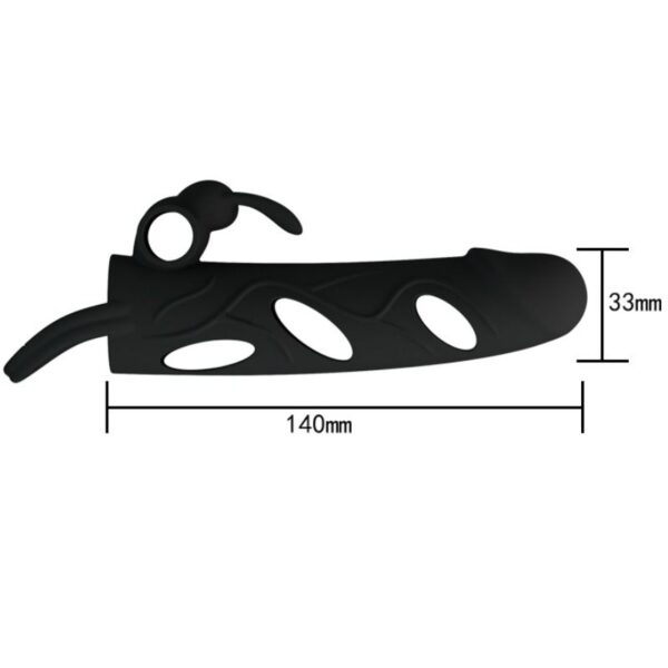PRETTY LOVE - HOUSSE EN SILICONE AVEC VIBRATION 14 CM 1.0 - – Image 6
