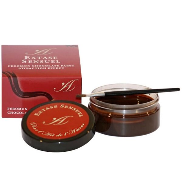 EXTASE SENSUAL - PEINTURE CORPORELLE AU CHOCOLAT AVEC EFFET DATTRACTION 50 ML - – Image 5