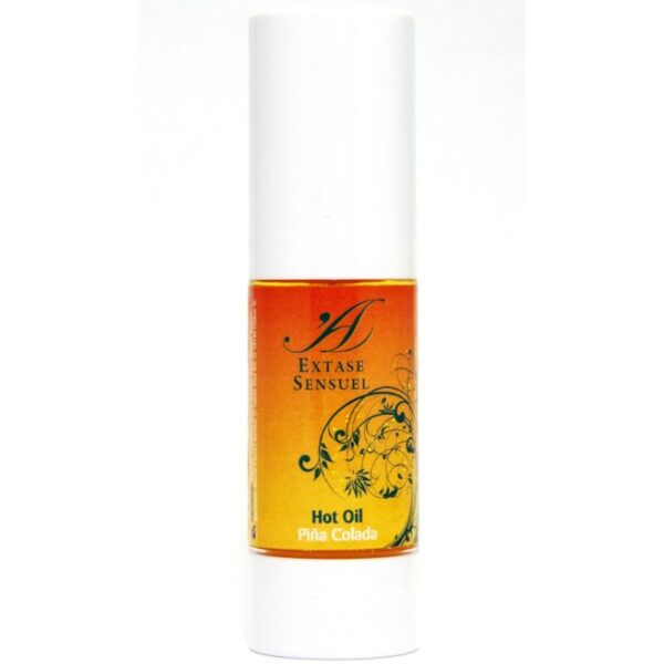 EXTASE SENSUAL - HUILE STIMULANTE DE CHALEUR PIÑA COLADA 30 ML - – Image 3