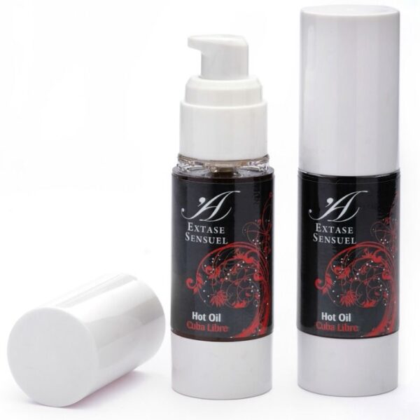 EXTASE SENSUAL - HUILE STIMULANTE DE CHALEUR GRATUITE DE CUBA 30 ML -
