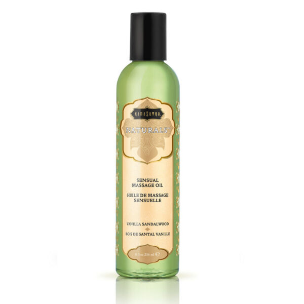KAMASUTRA - HUILE DE MASSAGE VANILLE AU BOIS DE SANTAL 236ML -