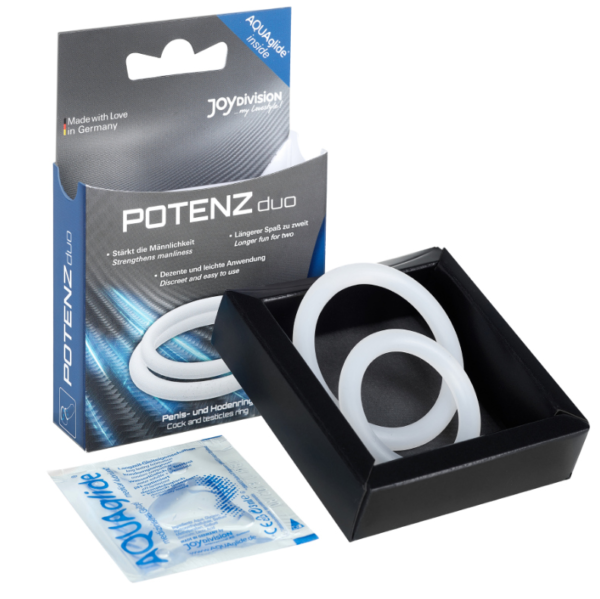 JOYDIVISION POTENZDUO - BAGUES BLANC - M - – Image 2