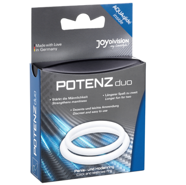 JOYDIVISION POTENZDUO - BAGUES BLANC - M - – Image 3