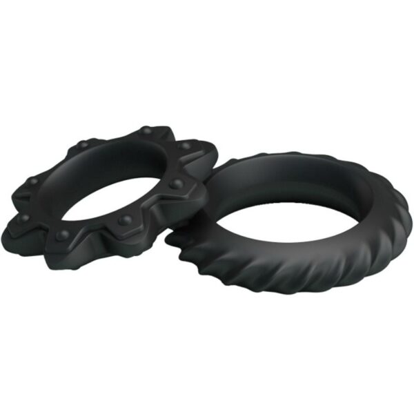BAILE - KIT 2 ANNEAUX FLEURI EN SILICONE - – Image 4