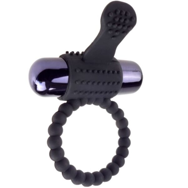 FANTASY C-RINGZ - ANNEAU VIBRANT EN SILICONE NOIR FANTASY C-RING -