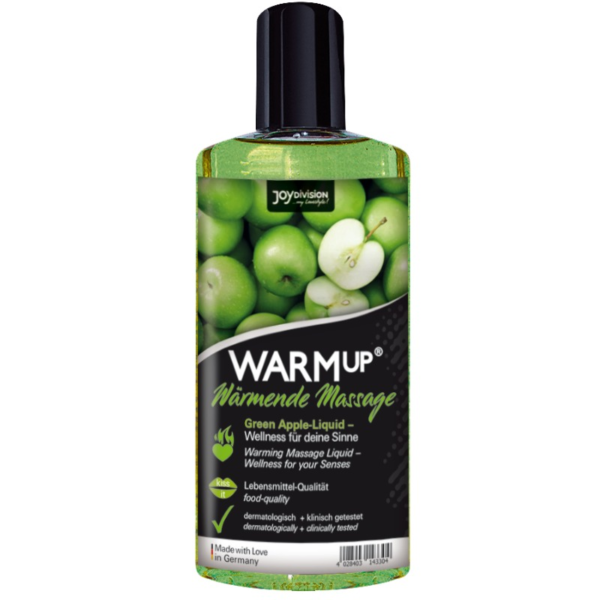 JOYDIVISION WARMUP - HUILE DE MASSAGE POMME VERTE - 150 ML -