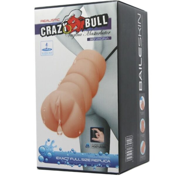CRAZY BULL - MASTURBADEUR PEAU D'EAU MODÈLE VAGIN 3 - – Image 7