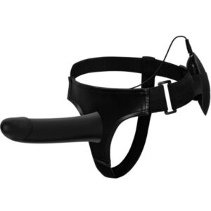 PRETTY LOVE - VITO STRAP ON AVEC GODE CREUX ET VIBRATION 17.3 CM -