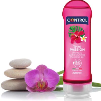 CONTROL - 2 EN 1 MASSAGE & PLAISIR THAI PASSION 200 ML -