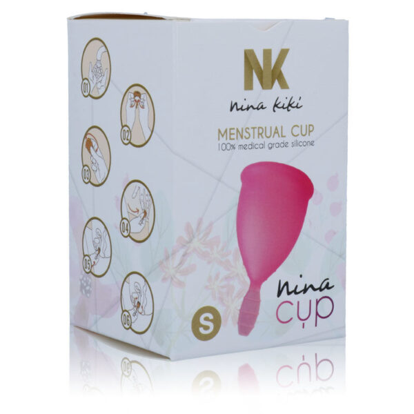 NINA KIKÍ - COUPE MENSTRUELLE ROSE TAILLE S -