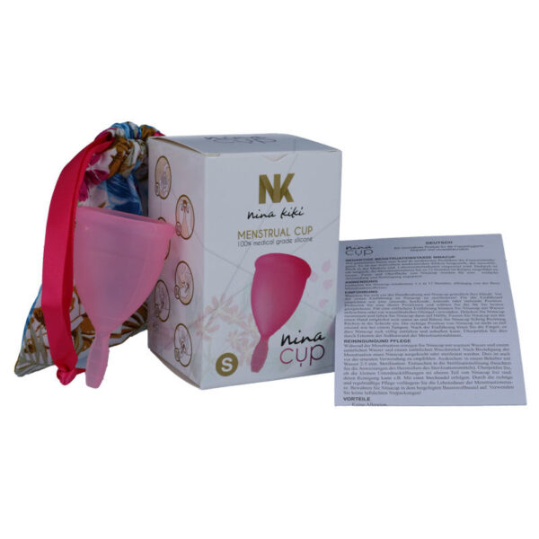 NINA KIKÍ - COUPE MENSTRUELLE ROSE TAILLE S - – Image 5