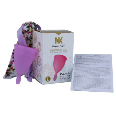 NINA KIKÍ - COUPE MENSTRUELLE VIOLET TAILLE L -