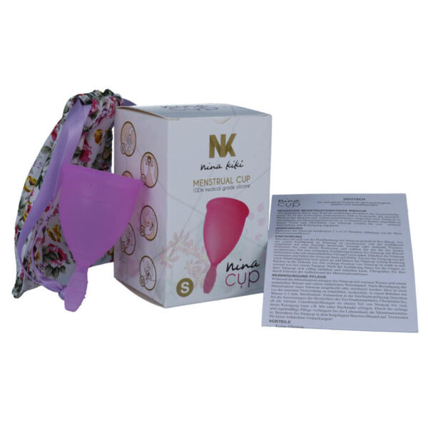 NINA KIKÍ - COUPE MENSTRUELLE VIOLET TAILLE S -