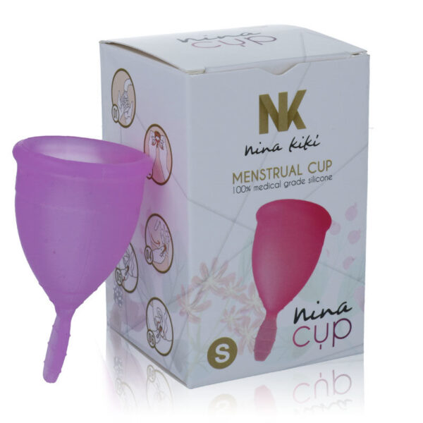NINA KIKÍ - COUPE MENSTRUELLE VIOLET TAILLE S - – Image 3