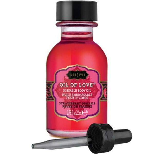 KAMASUTRA - HUILE COMESTIBLE FRAISES 22 ML -