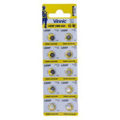 VINNIC - LR66 (AG4) 10 PILES -