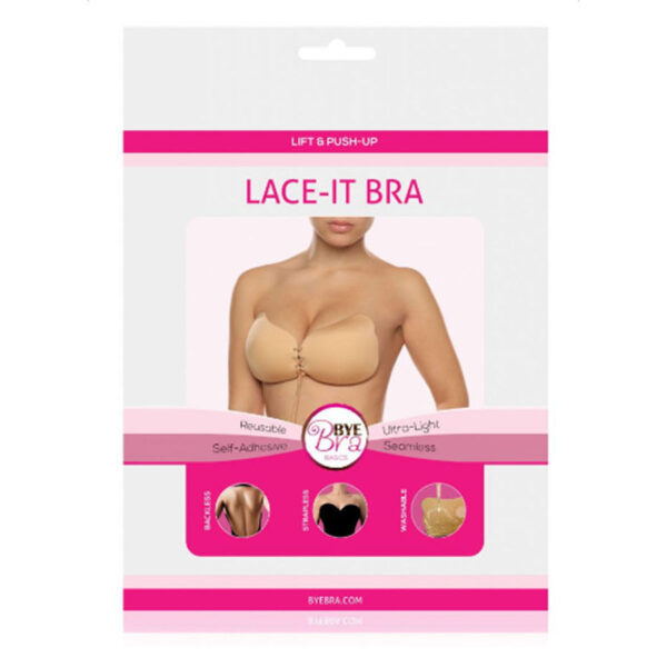 BYE-BRA - LACE-IT RENFORCEMEN TPUSH-UP BEIGE BONNET B -