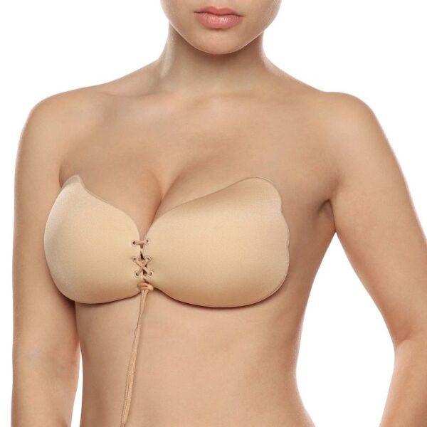 BYE-BRA - LACE-IT RENFORCEMEN TPUSH-UP BEIGE BONNET B - – Image 3