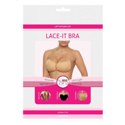 BYE-BRA - LACE-IT RENFORCEMENT PUSH-UP NOIR BONNET D -
