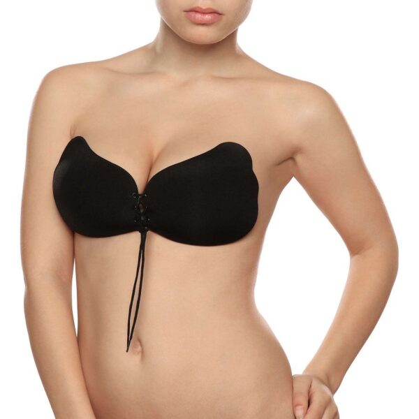 BYE-BRA - LACE-IT RENFORCEMENT PUSH-UP NOIR BONNET D - – Image 2