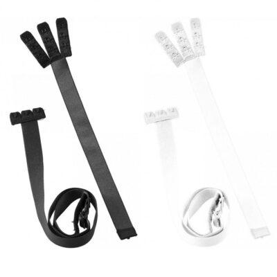 BYE-BRA - ADAPTATEUR DE SOUTIEN-GORGE À DOS OUVERT NOIR & BLANC -