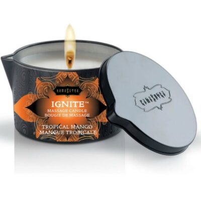 KAMASUTRA - BOUGIE DE MASSAGE MANCHE TROPICAL 170 GR -