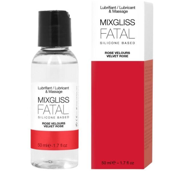 MIXGLISS - LUBRIFIANT SILICONE ROSES FATALE 50 ML -