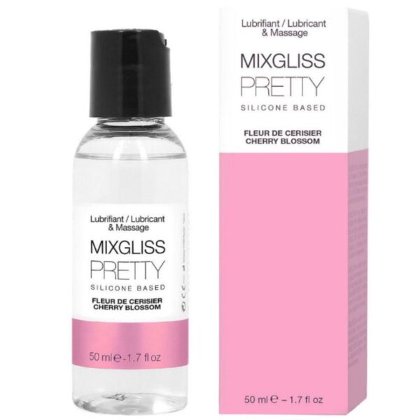MIXGLISS - PRETTY LUBRIFIANT SILICONE FLEUR DE CERISIER 50 ML -