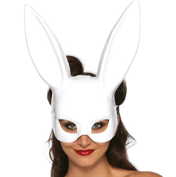 LEG AVENUE - MASQUERADE MASQUE DE LAPIN BLANC -