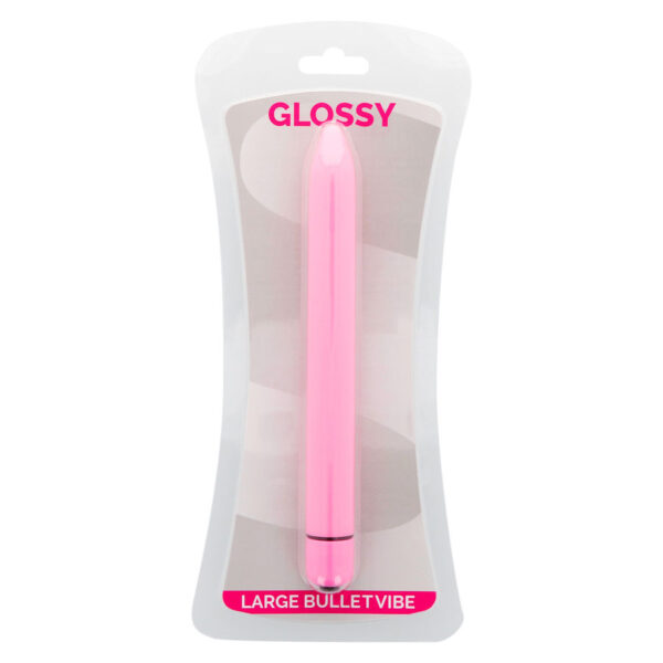 GLOSSY SLIM - VIBRATEUR ROSE - – Image 3
