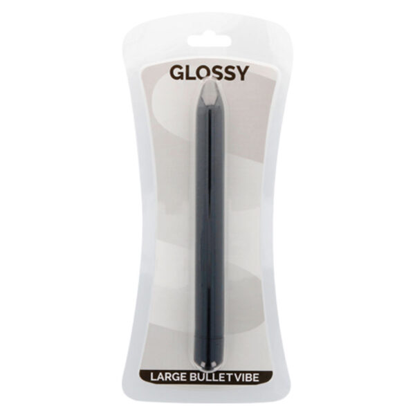 GLOSSY - VIBRATEUR SLIM NOIR - – Image 3