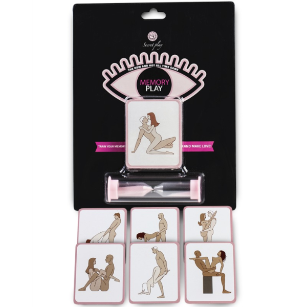 SECRETPLAY - JEU DE COUPLES MEMORY PLAY (ES/EN/IT/FR/PT) -
