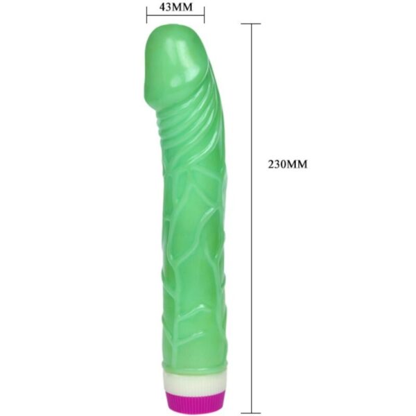 BAILE - VIBRATEUR VAGUES DE PLAISIR 23 CM VERT - – Image 7