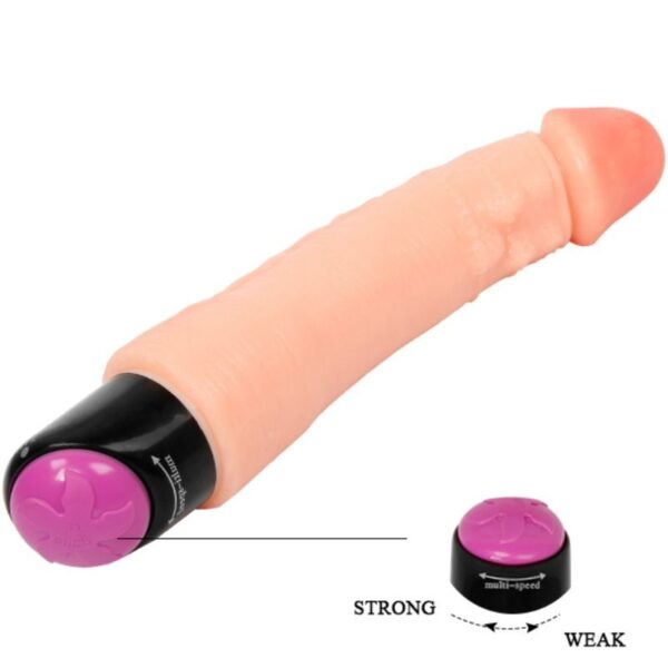 BAILE - VIBRATEUR RÉALISTE FLEXIBLE 25 CM - – Image 3