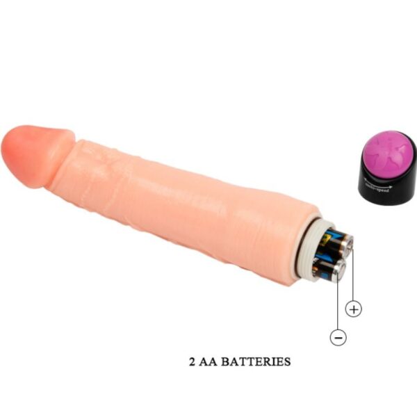 BAILE - VIBRATEUR RÉALISTE FLEXIBLE 25 CM - – Image 4