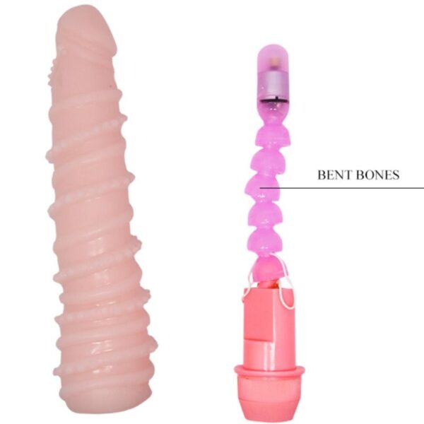 BAILE - VIBRATEUR SPIRALE SENSUELLE FLEXI VIBE 19.5 CM - – Image 4