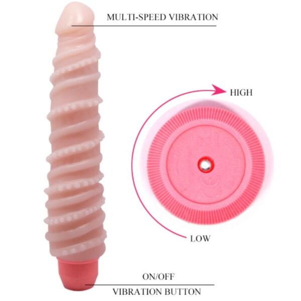 BAILE - VIBRATEUR SPIRALE SENSUELLE FLEXI VIBE 19.5 CM - – Image 7