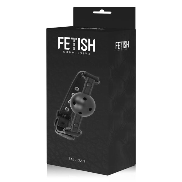 FETISH SUBMISSIVE - BÂILLON RESPIRANT VÉGAN - – Image 5