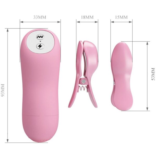 BAILE - PINCE  ÉPILER ROMANTIQUE AVEC VIBRATION ET ÉLECTROCHOC - – Image 5