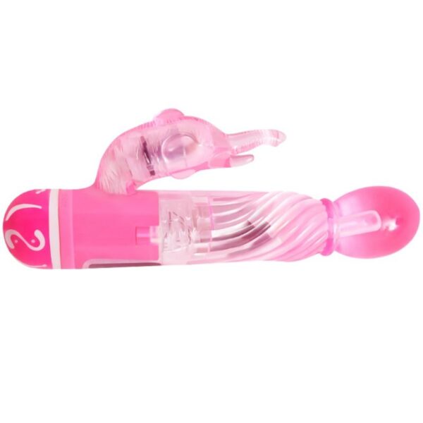 BAILE - VIBRATEUR MULTIVITESSES AVEC STIMULATEUR ROSE - – Image 4