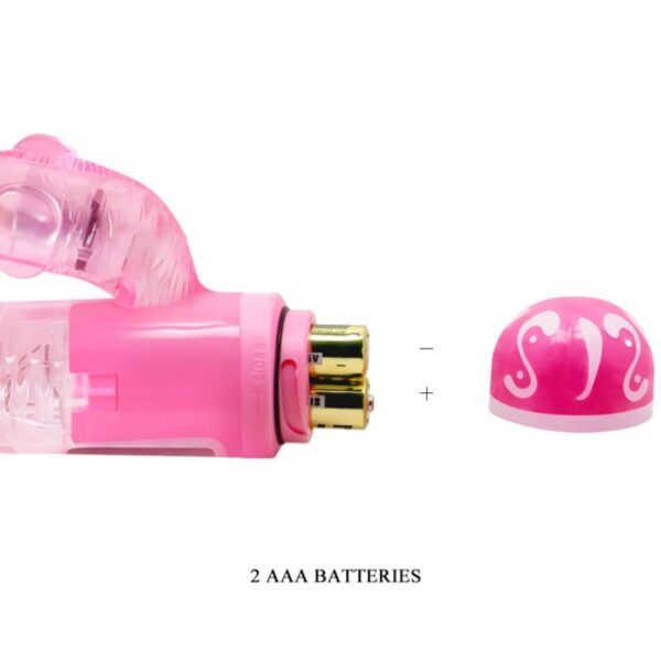 BAILE - VIBRATEUR MULTIVITESSES AVEC STIMULATEUR ROSE - – Image 7
