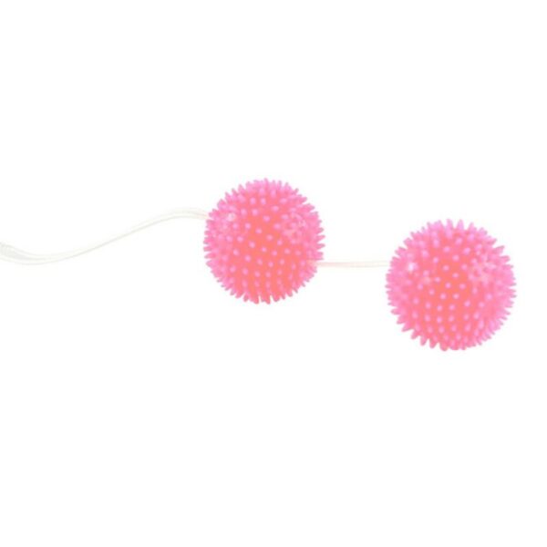 BAILE - BALLES TEXTURÉES ROSE PROFONDEMENT PLAISIR 3.6 CM - – Image 2