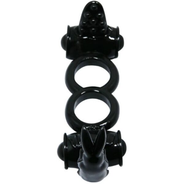 BAILE - SWEET RING DOUBLE ANNEAU AVEC DOUBLE LAPIN - – Image 3